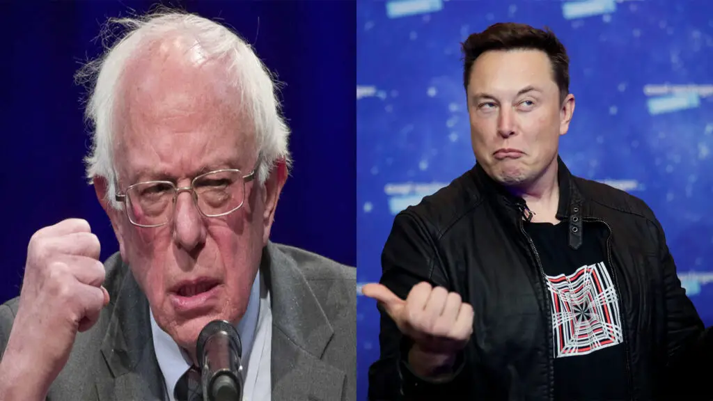 Elon Musk To Bernie Sanders: 'I Keep Forgetting You're Still Alive'