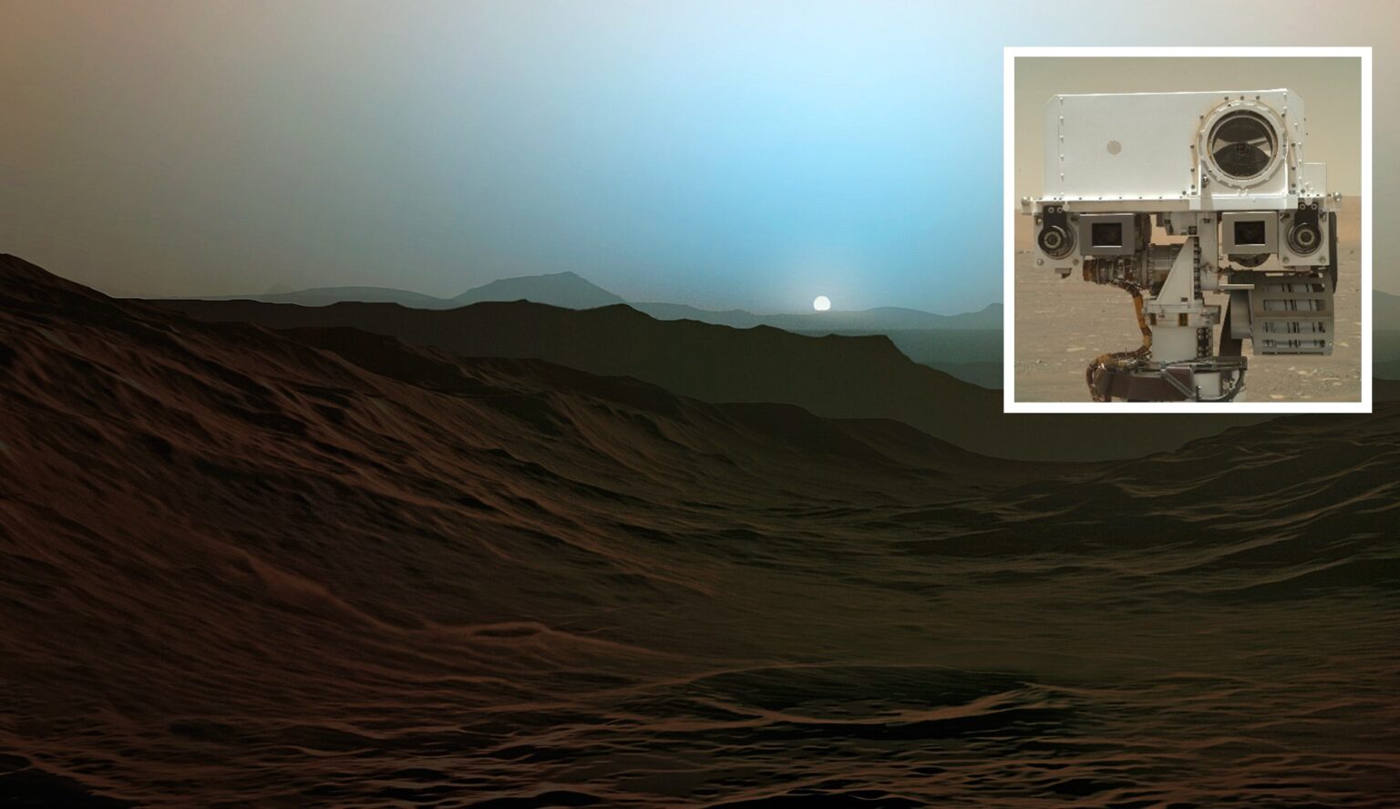 Historic: NASA's Perseverance Rover Snaps its first Sunset on Mars with ...