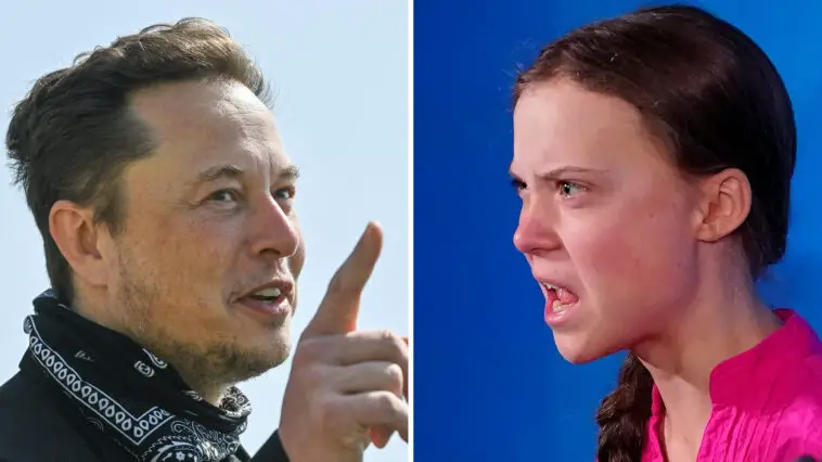 Elon Musk Greta Thunberg