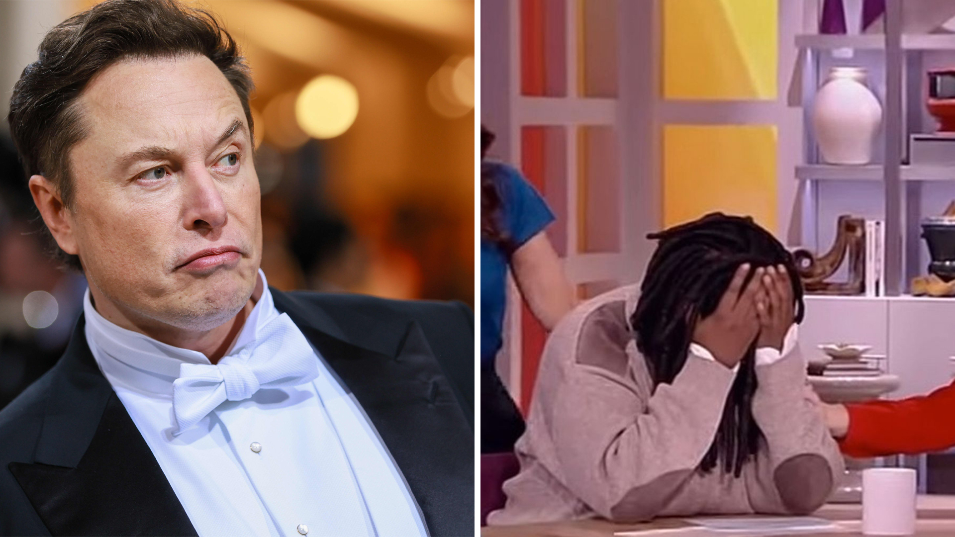 Elon Whoopi The View