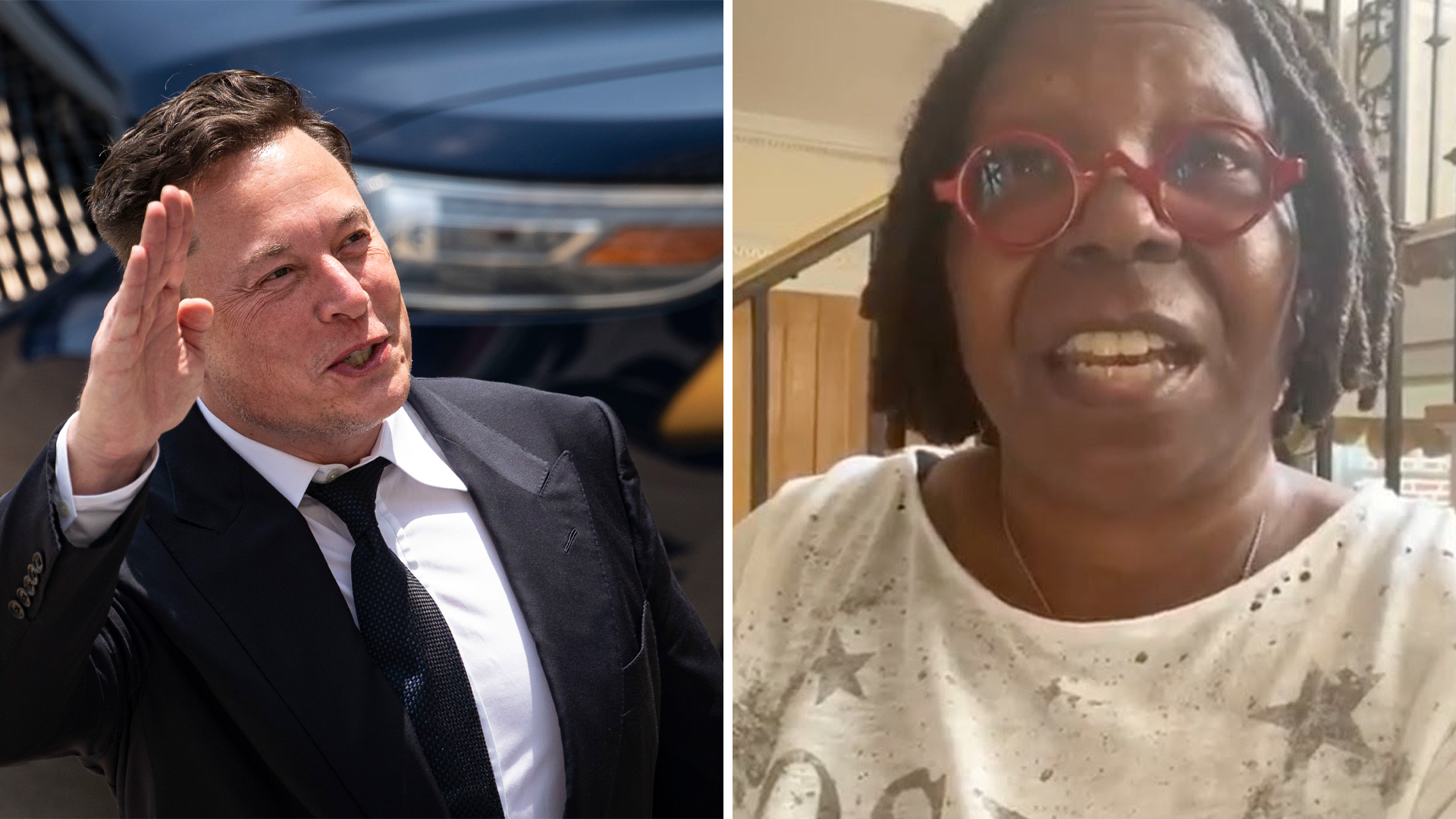 Elon Musk Whoopi Angry