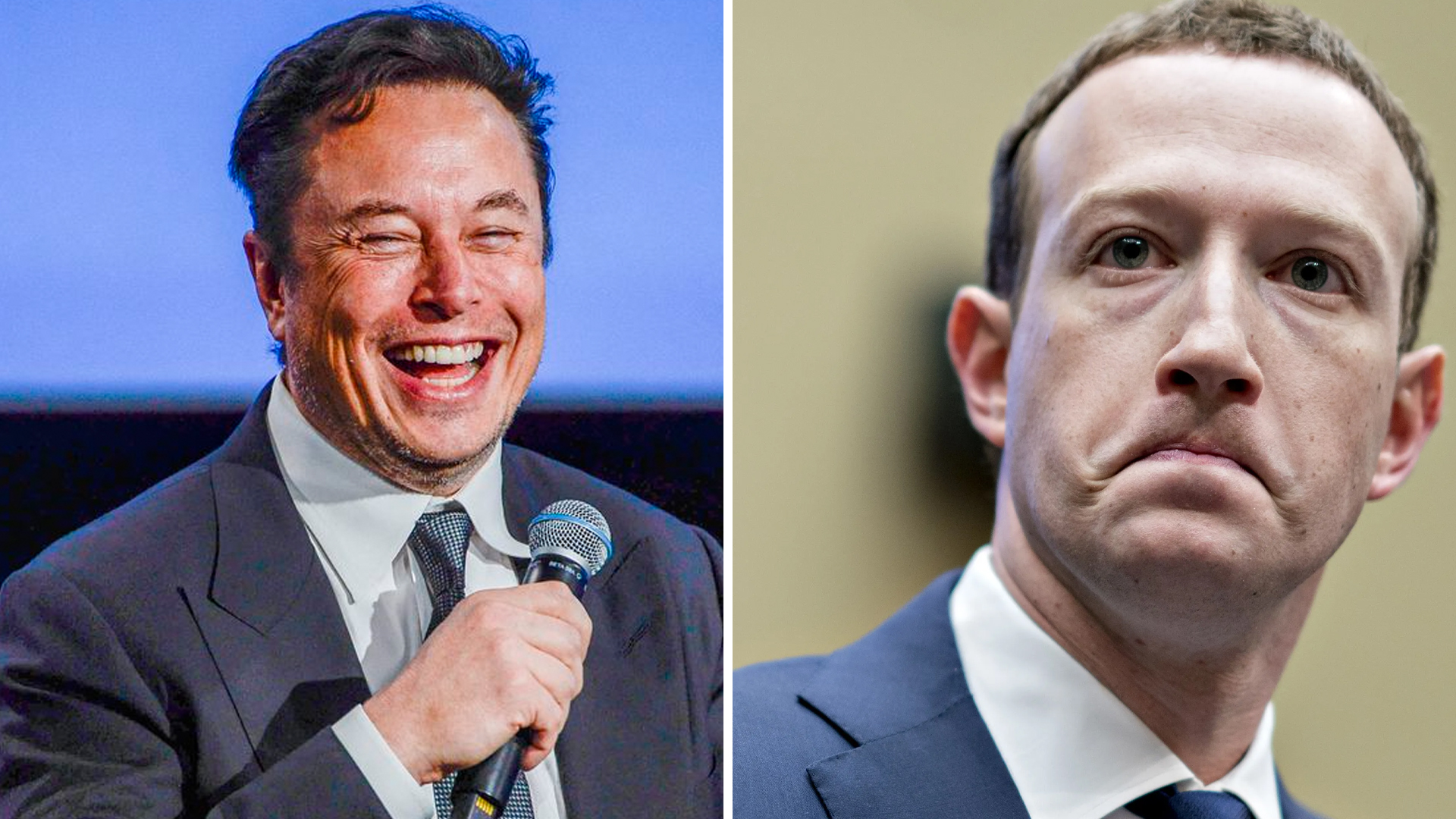 Elon Musk Mark Zuckerberg