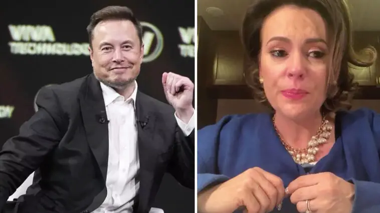 Elon Musk Alyssa Milano Career Destroy