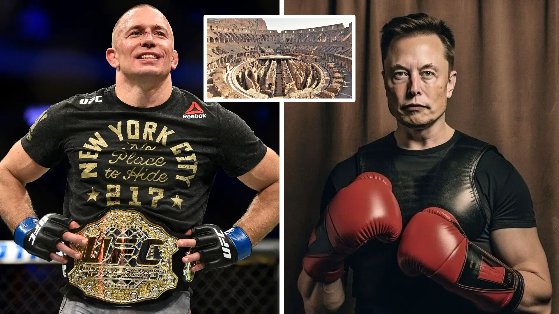 Elon Musk Fight colosseum