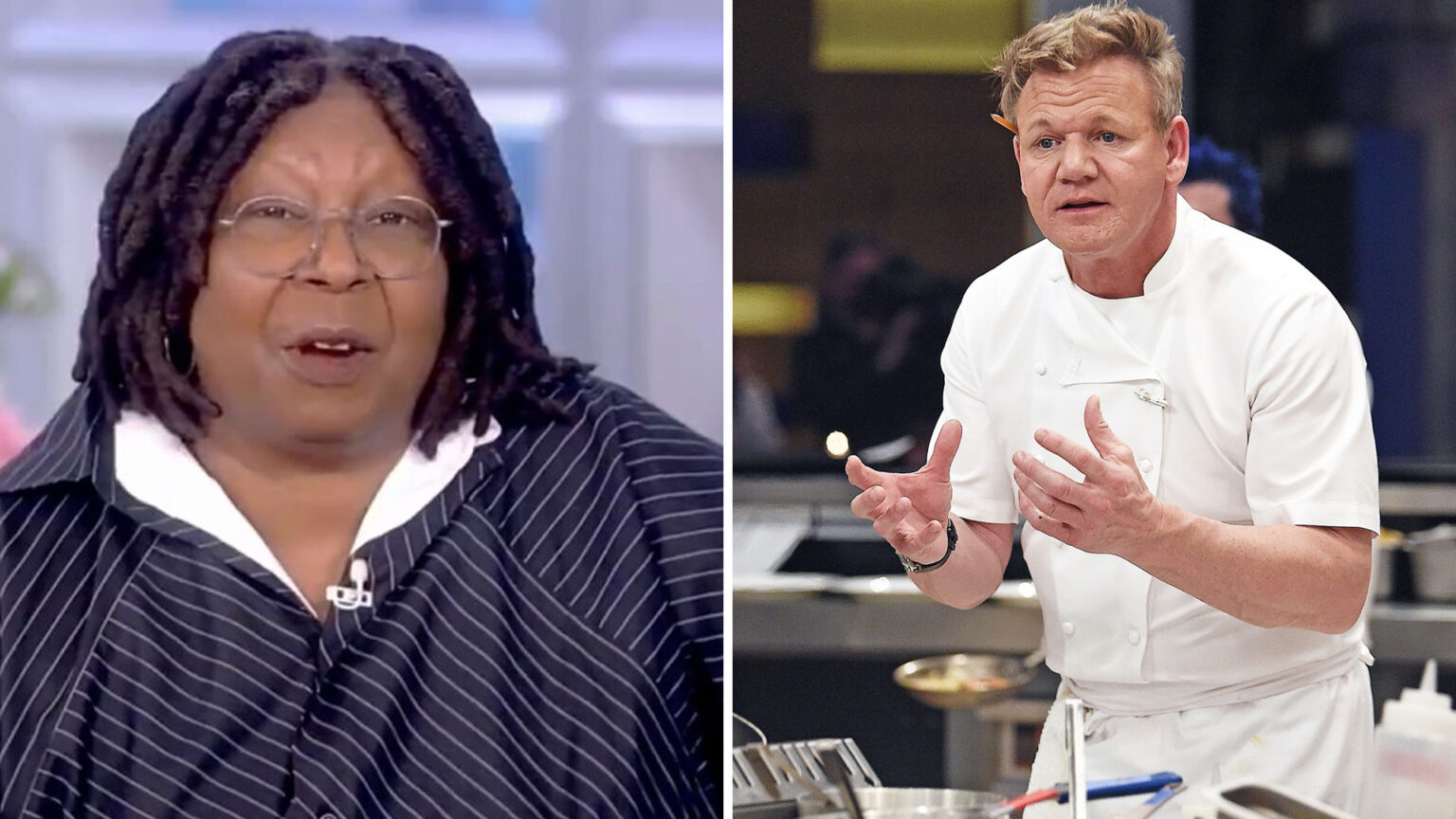 Breaking Gordon Ramsay Apologizes To Whoopi Goldberg For Throwing Her