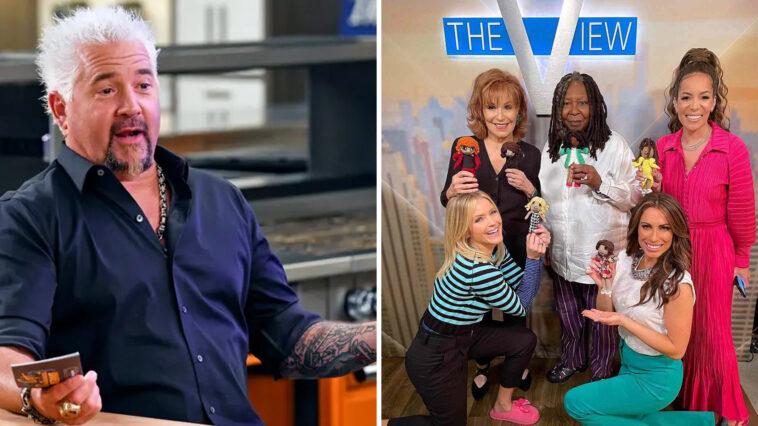 Guy Fieri Tv hosts The View