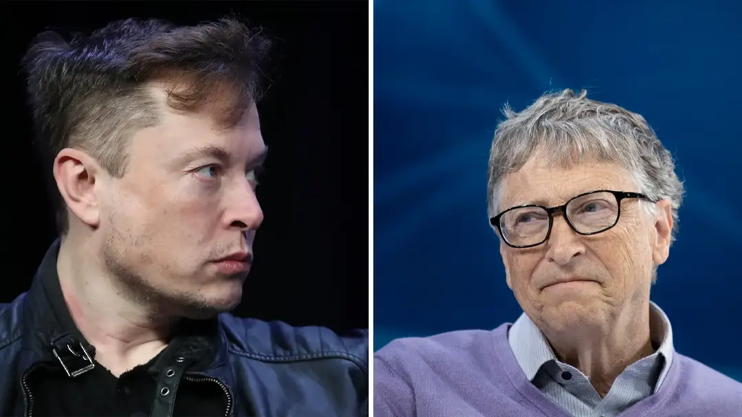 Bill gates in Prison Elon Musk