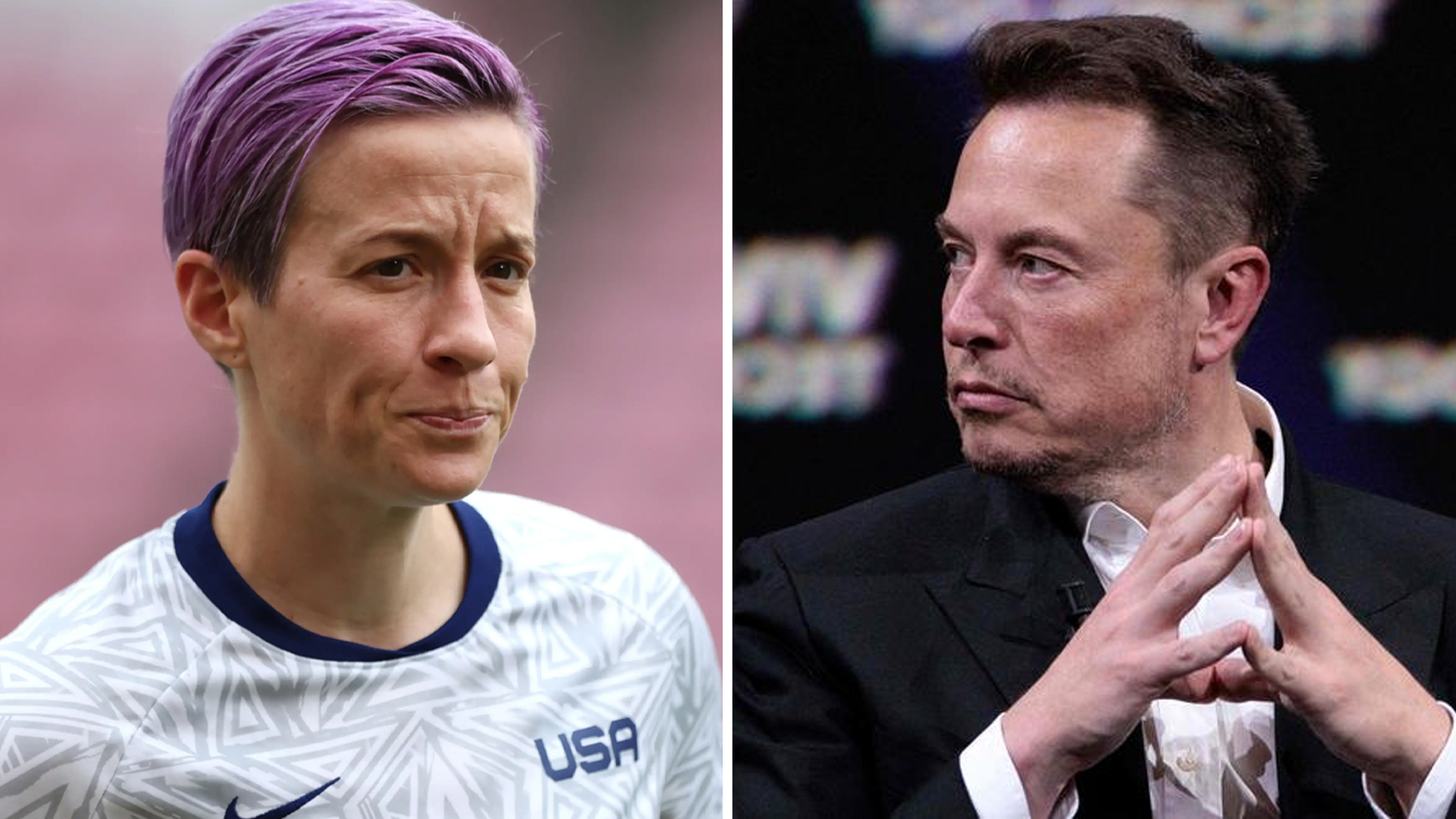 Elon Musk Megan rapinoe