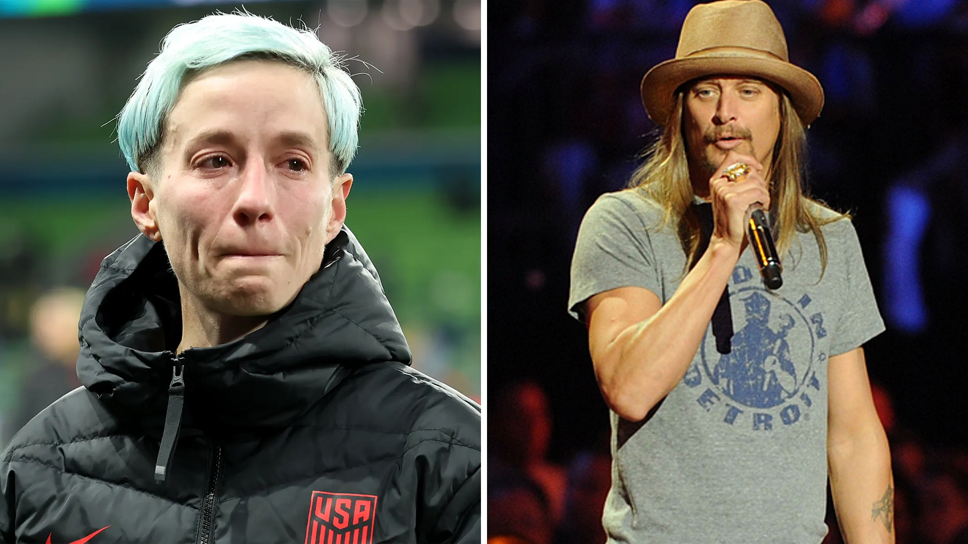 Kid rock Megan Rapinoe