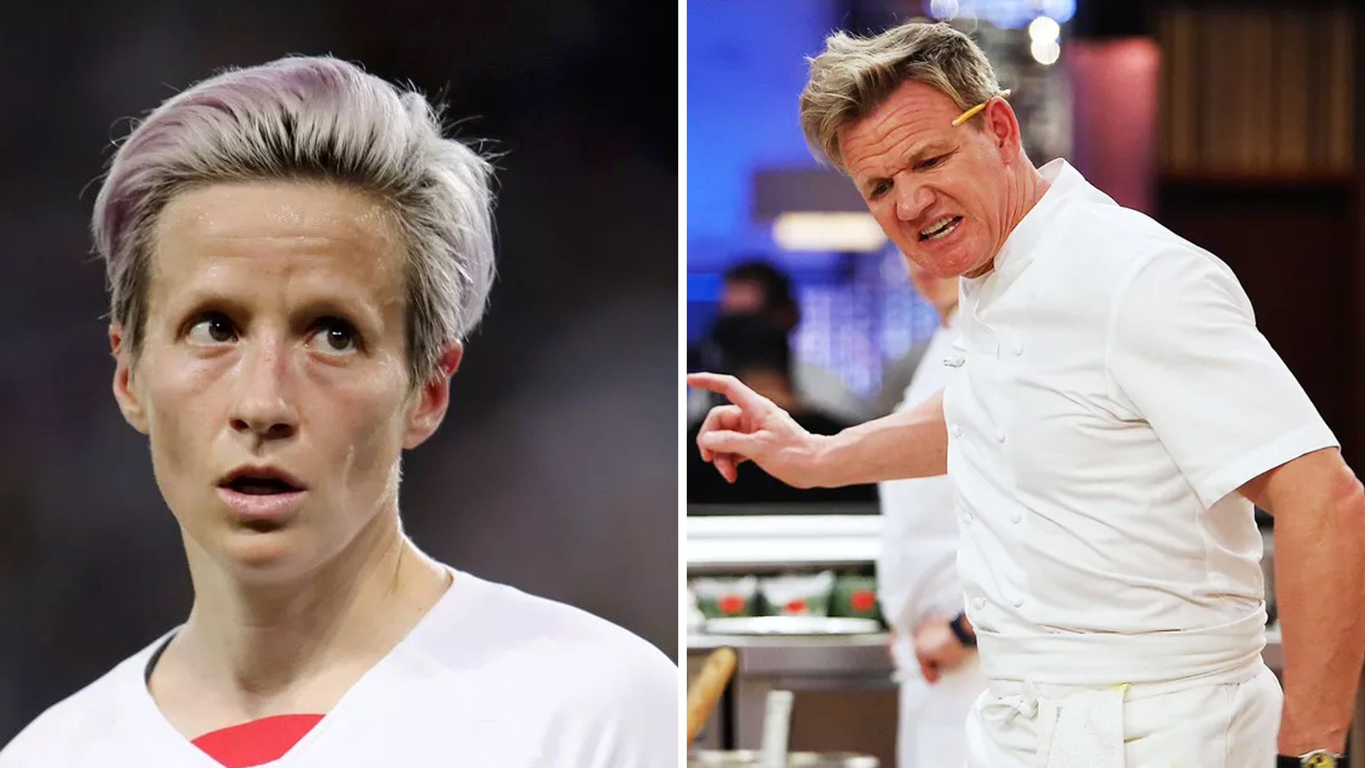 Breaking: Gordon Ramsay Bans Megan Rapinoe From His Restaurants for Life