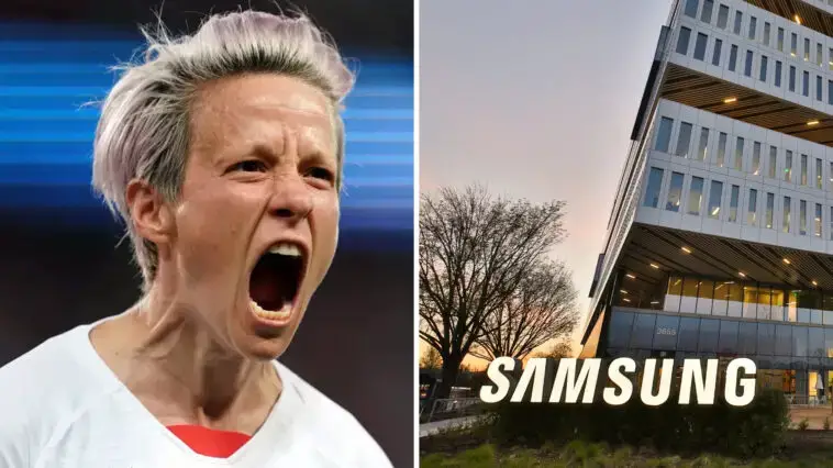 Megan Rapinoe Samsung