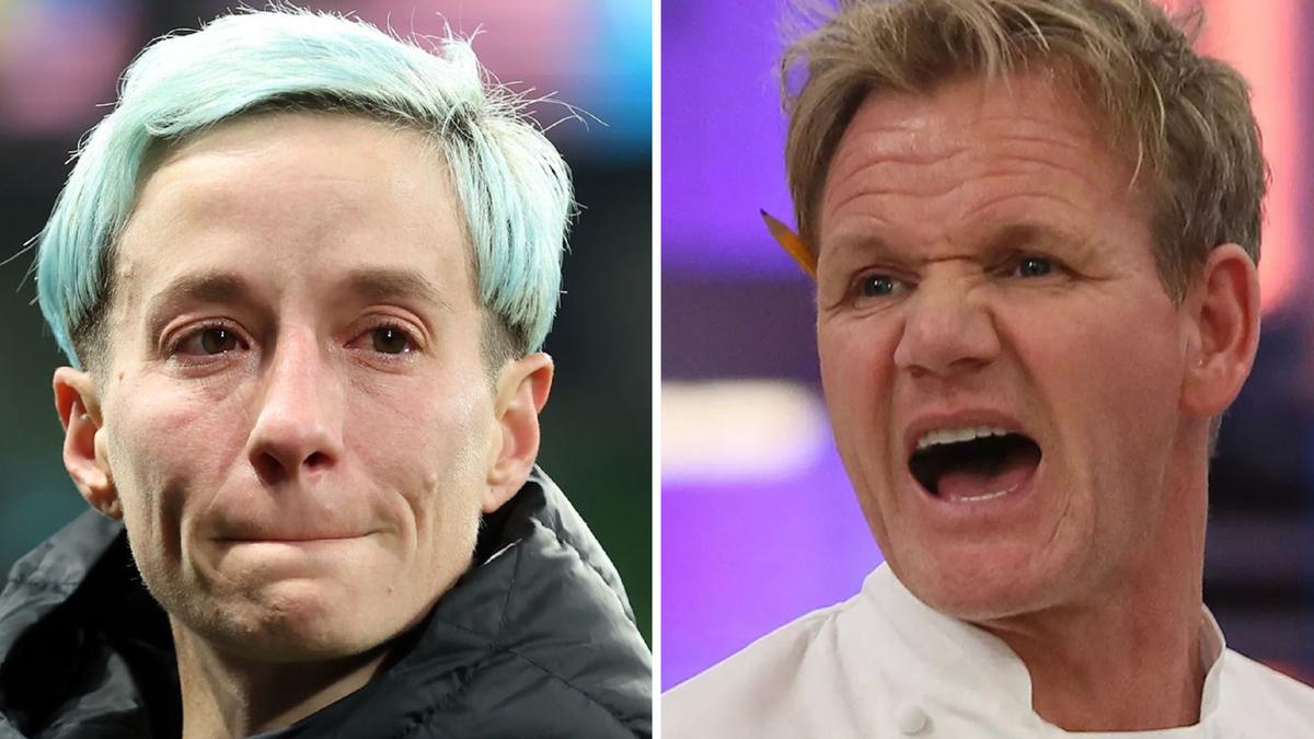 Megan Rapinoe gordon Ramsay Crying