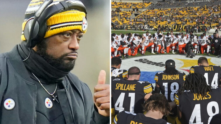 Steelers Praying Mike Tomlin