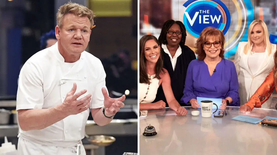 Breaking Gordon Ramsay Takes Charge, Vows to Get "The View" Cancelled