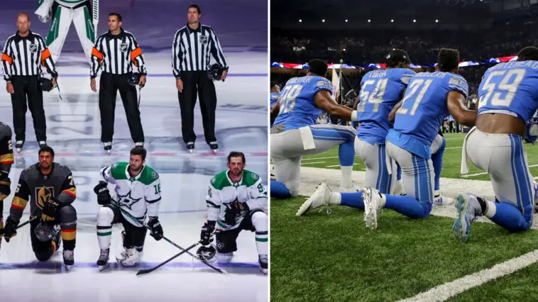 Anthem Kneeling NHL NFL