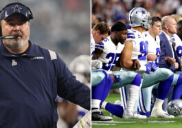 Cowboys Head Coach Mike Mccarthy Kneeling