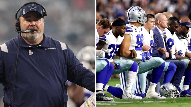 Cowboys Head Coach Mike Mccarthy Kneeling