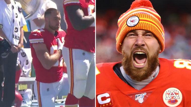 Travis Kelce Is Facing Multi-Million Dollar Fines For Anthem Kneeling, Gets  Suspended For Next Season – HOTNEW24H