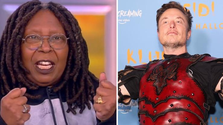 Elon Musk Whoopi Encounters