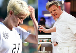 Gordon Ramsay Megan rapinoe Walks Out