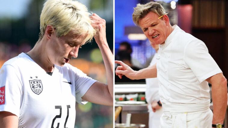 Gordon Ramsay Megan rapinoe Walks Out