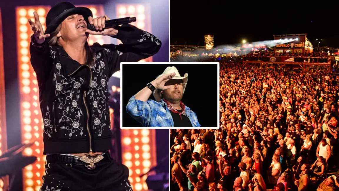 Breaking Kid Rock's Tribute Concert for Toby Keith Surpasses Taylor