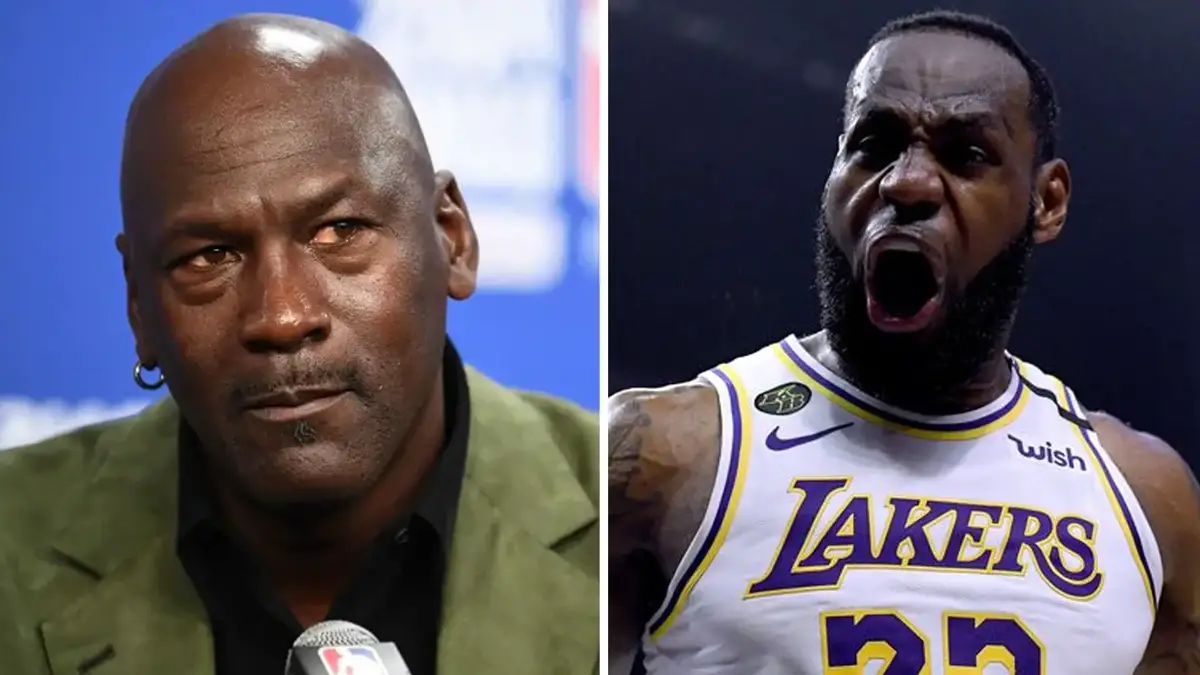 Michael Jordan And LeBron James Commericals