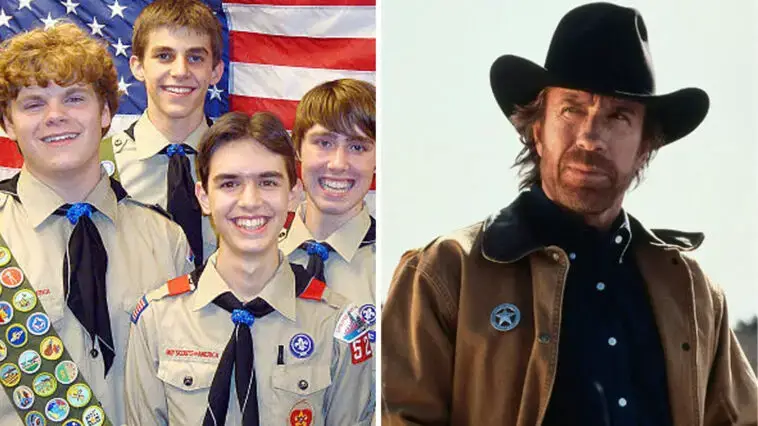 Chuck Norris Honouray Scout Master