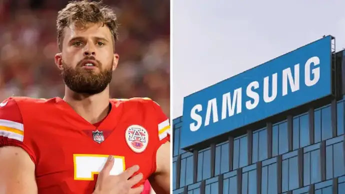 Harrison Butker and Samsung