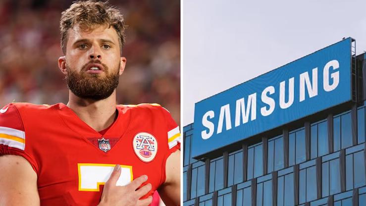 Harrison Butker and Samsung