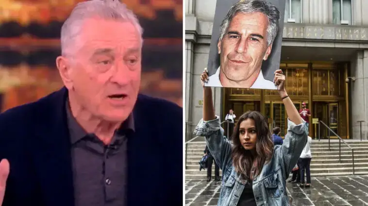 Jeffery Epstein And Robert De Niro