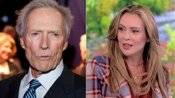 Clint Eastwood And Alyssa Milano