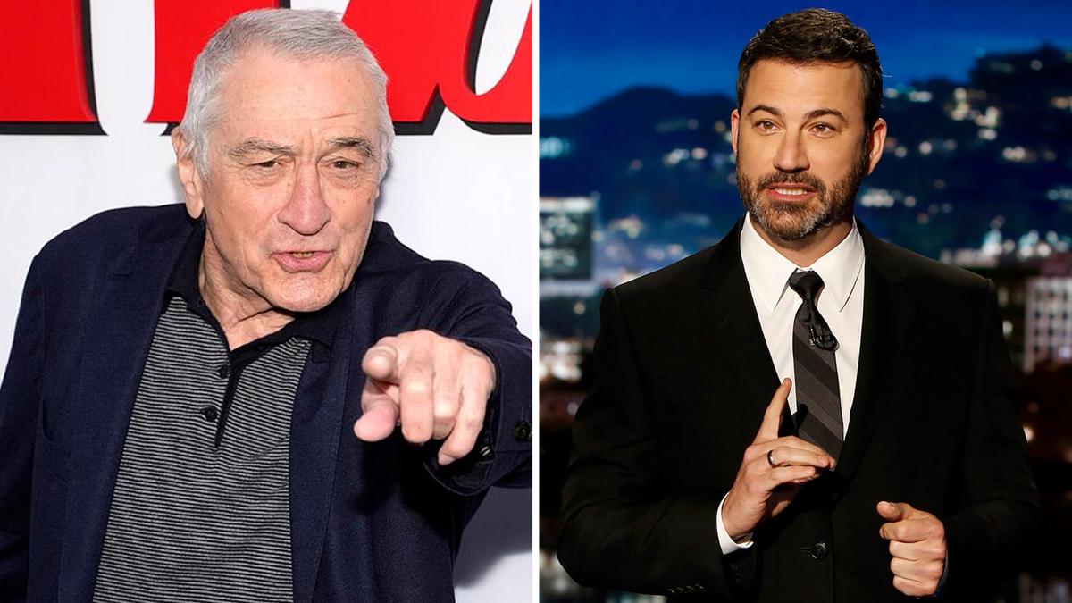 Jimmy Kimmel and Robert De Niro Shad