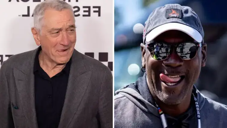 Michael Jordan And Robert De Niro