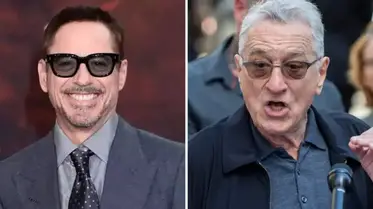 Robert Downey Jr. And Robert De Niro Collab