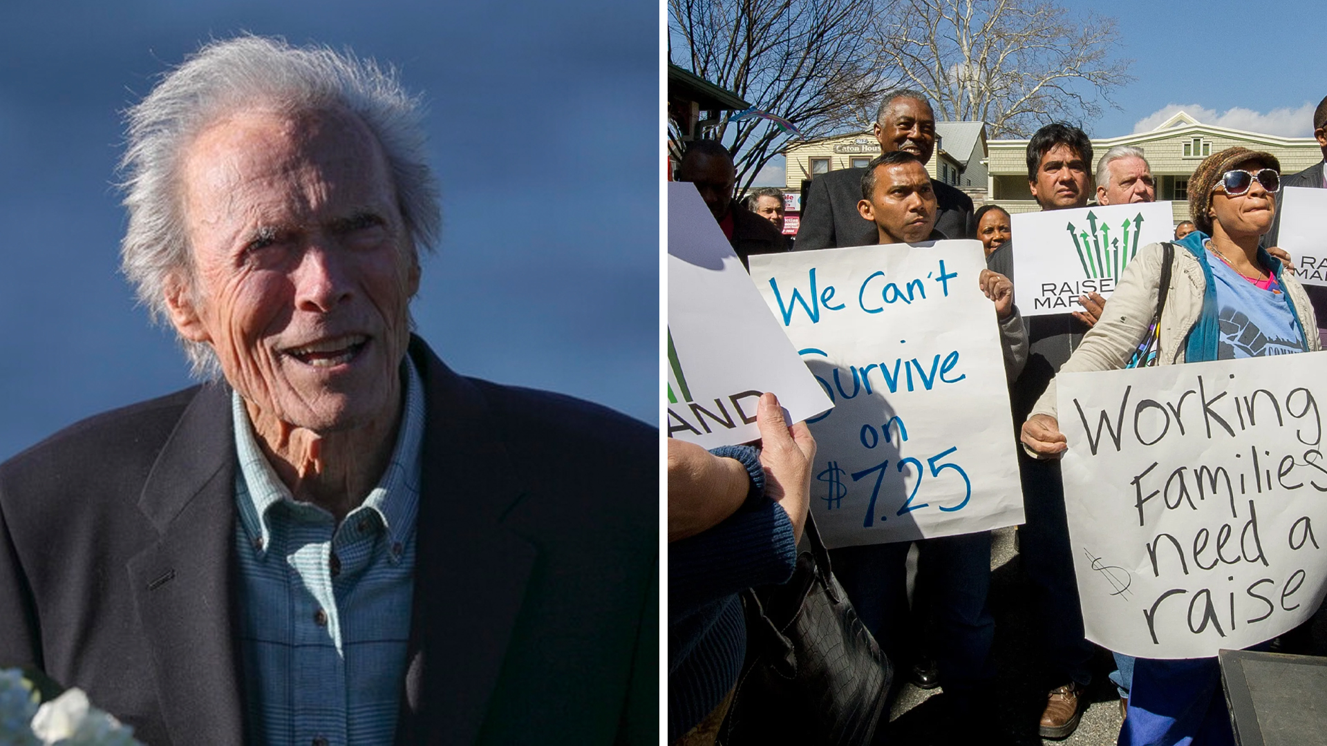 Clint Eastwood Says "If kids want a $20 minimum wage, they need to get rid  of that $5 work ethic first!"