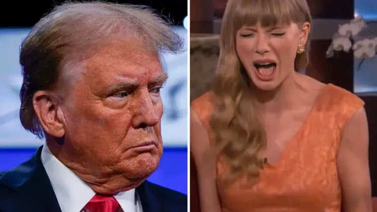 Taylor swift and Donald Trump Post