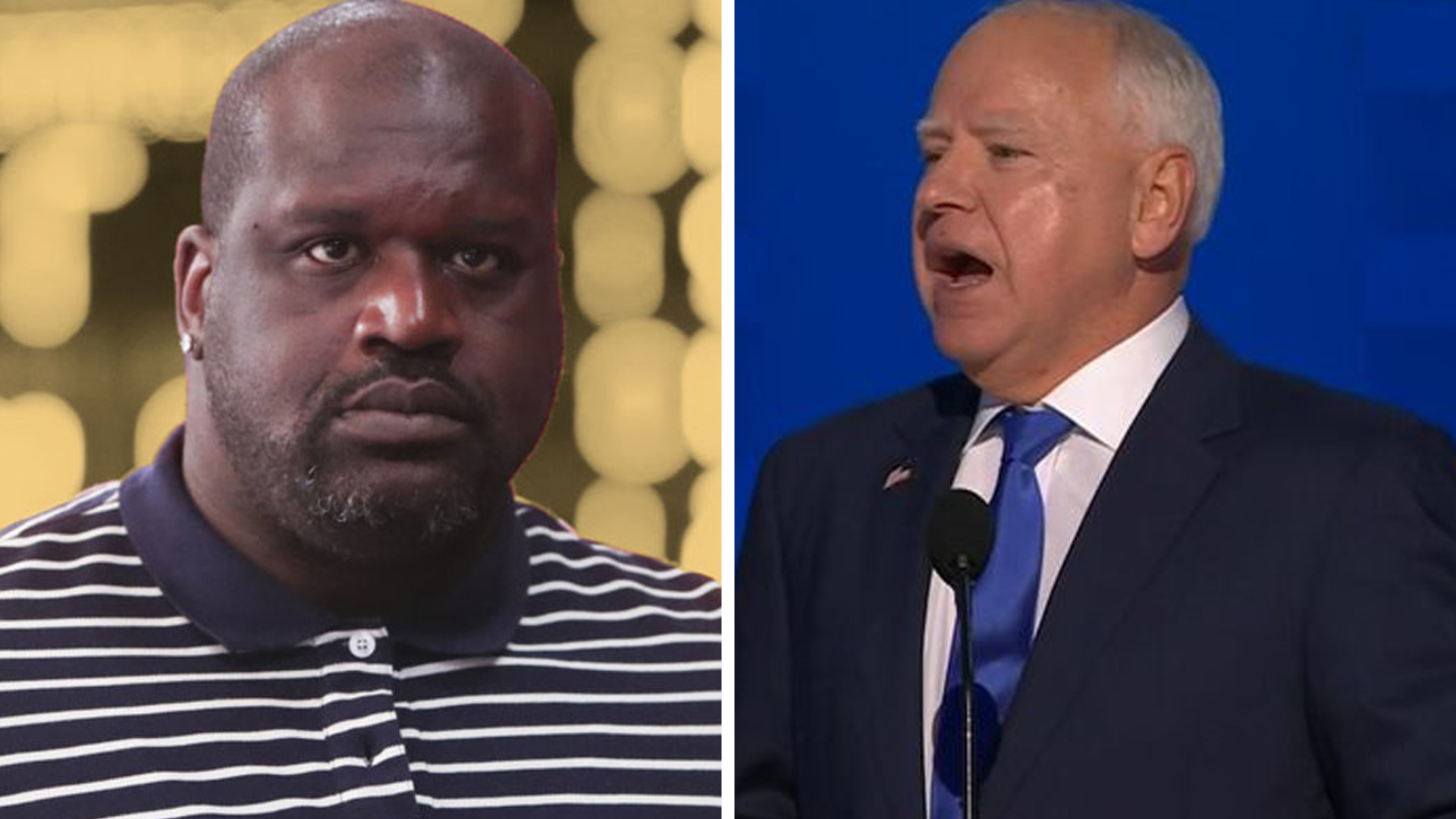 Tim Walz Banned from Shaq's Restaurant: "You're No Longer Welcome, Total Letdown"