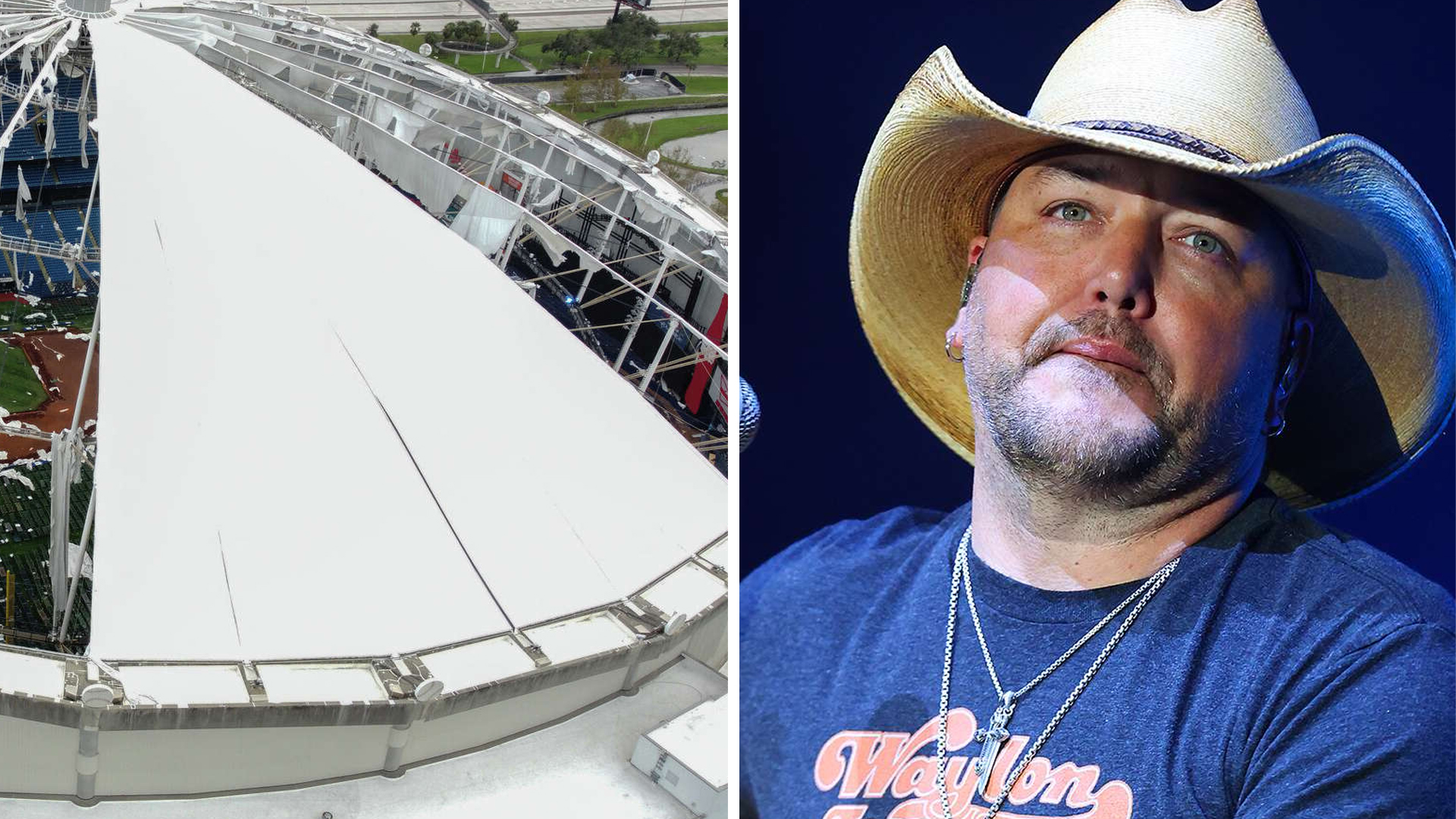 Jason Aldean to Headline Tropicana Field Concert for Milton Relief, Going  To Raise $1 Billion, "They Don't Call Me a Country Hero for Nothing"