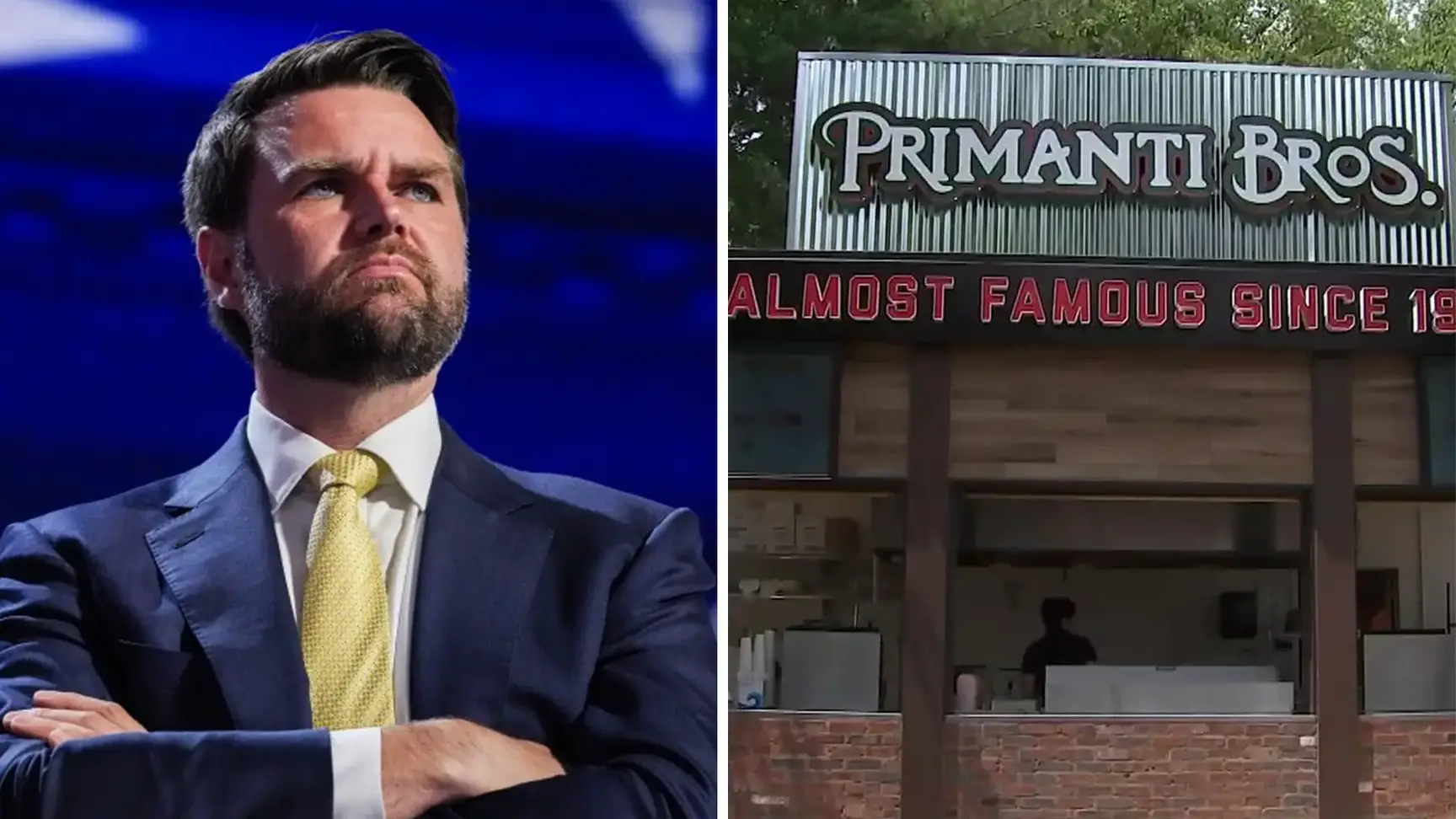 Primanti Bros. JD Vance Lawsuit