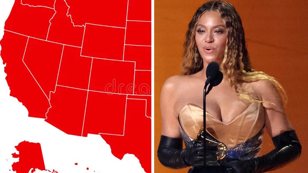 Beyonce states Red