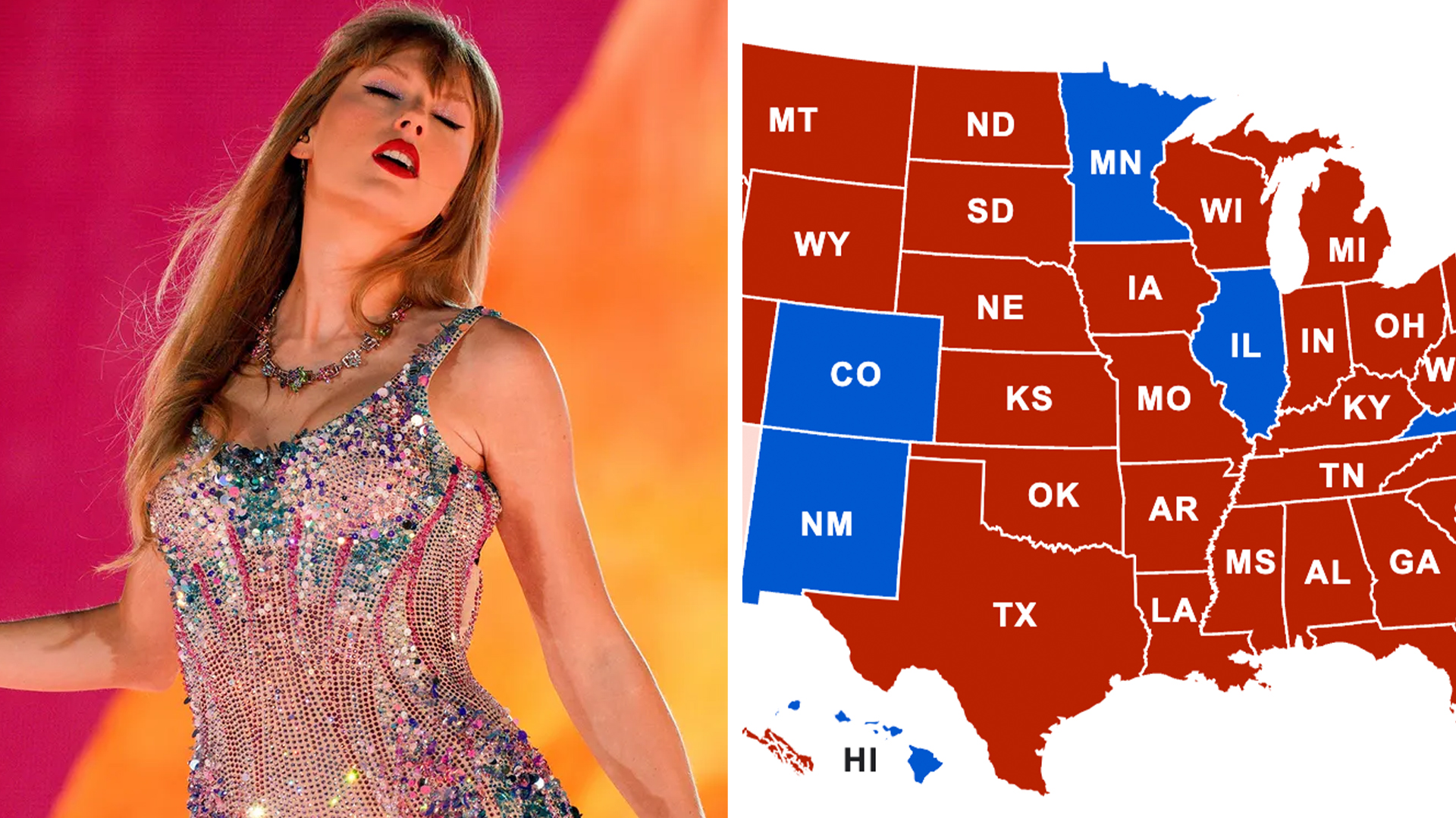 Taylor Swift Red States Cancel Shows