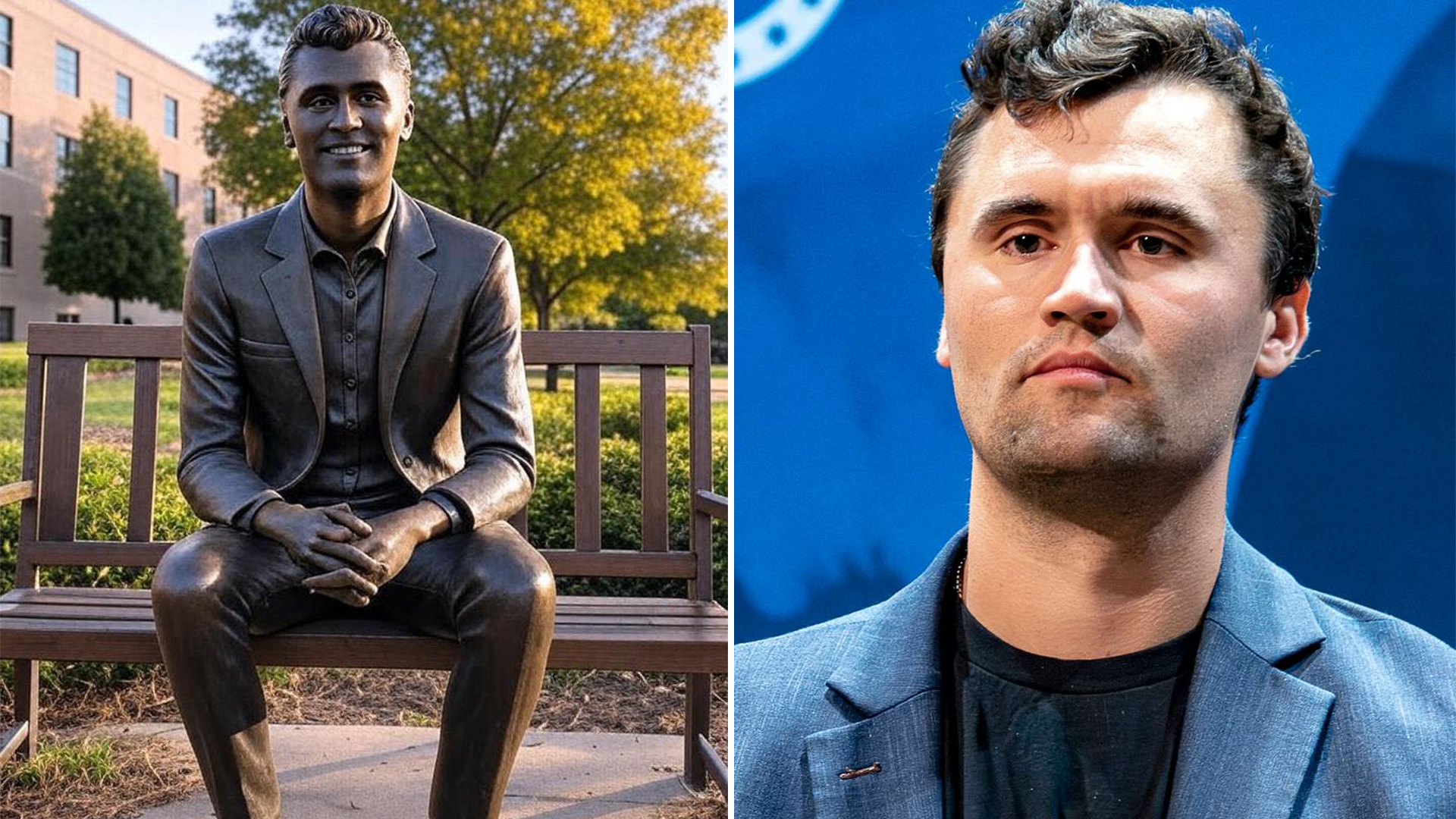 Charlie Kirk Statues