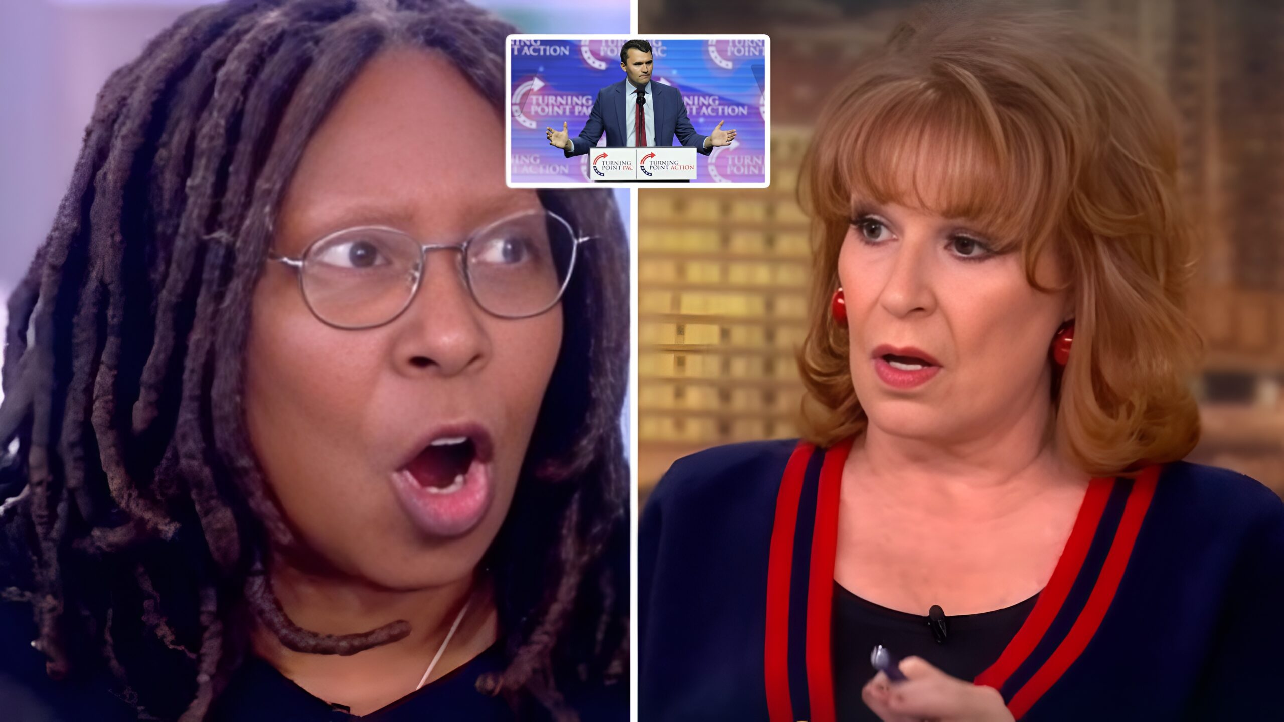 Whoopi Goldberg Charlie Kirk Joy Behar