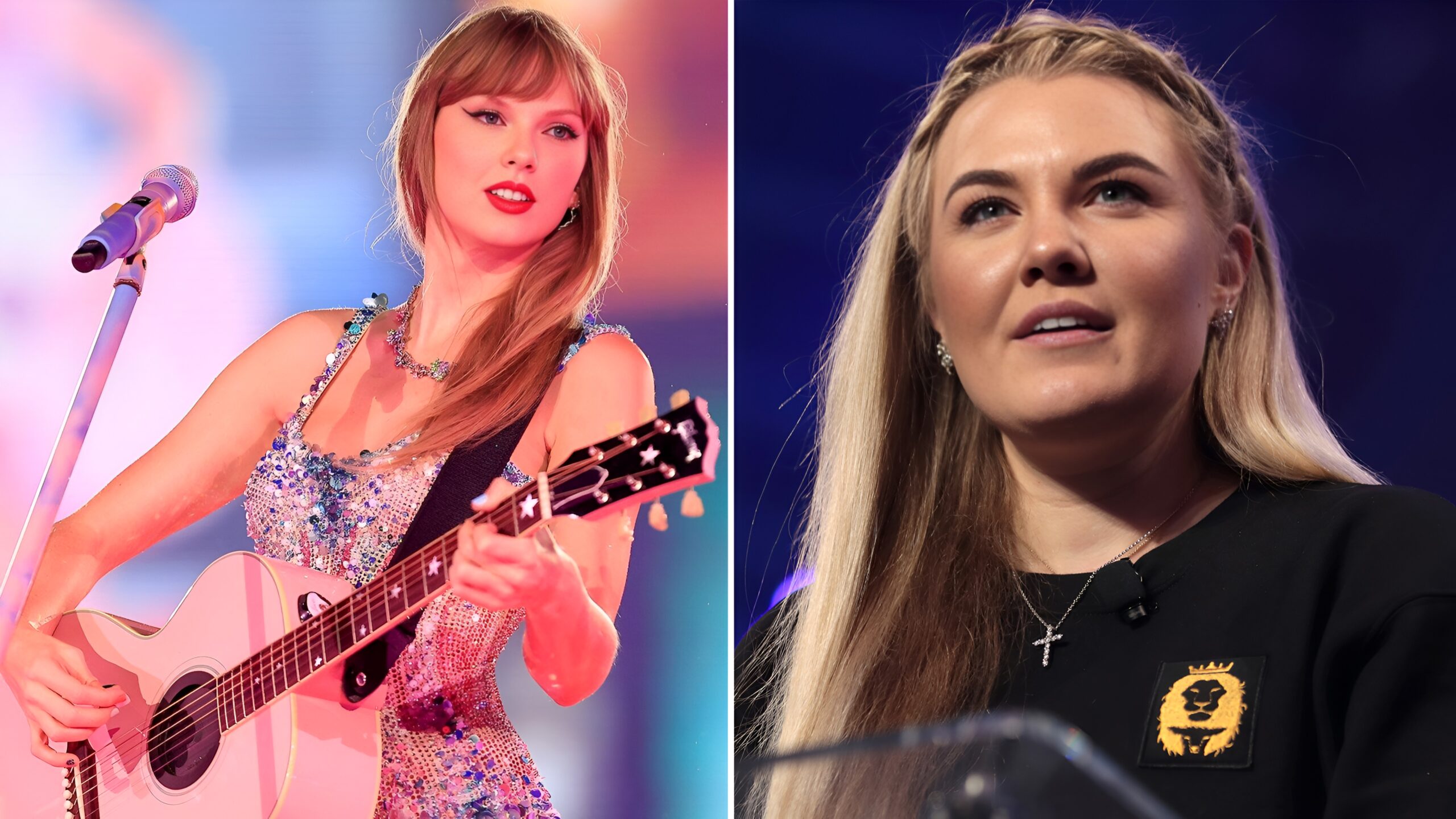 Taylor Swift and Erika Kirk