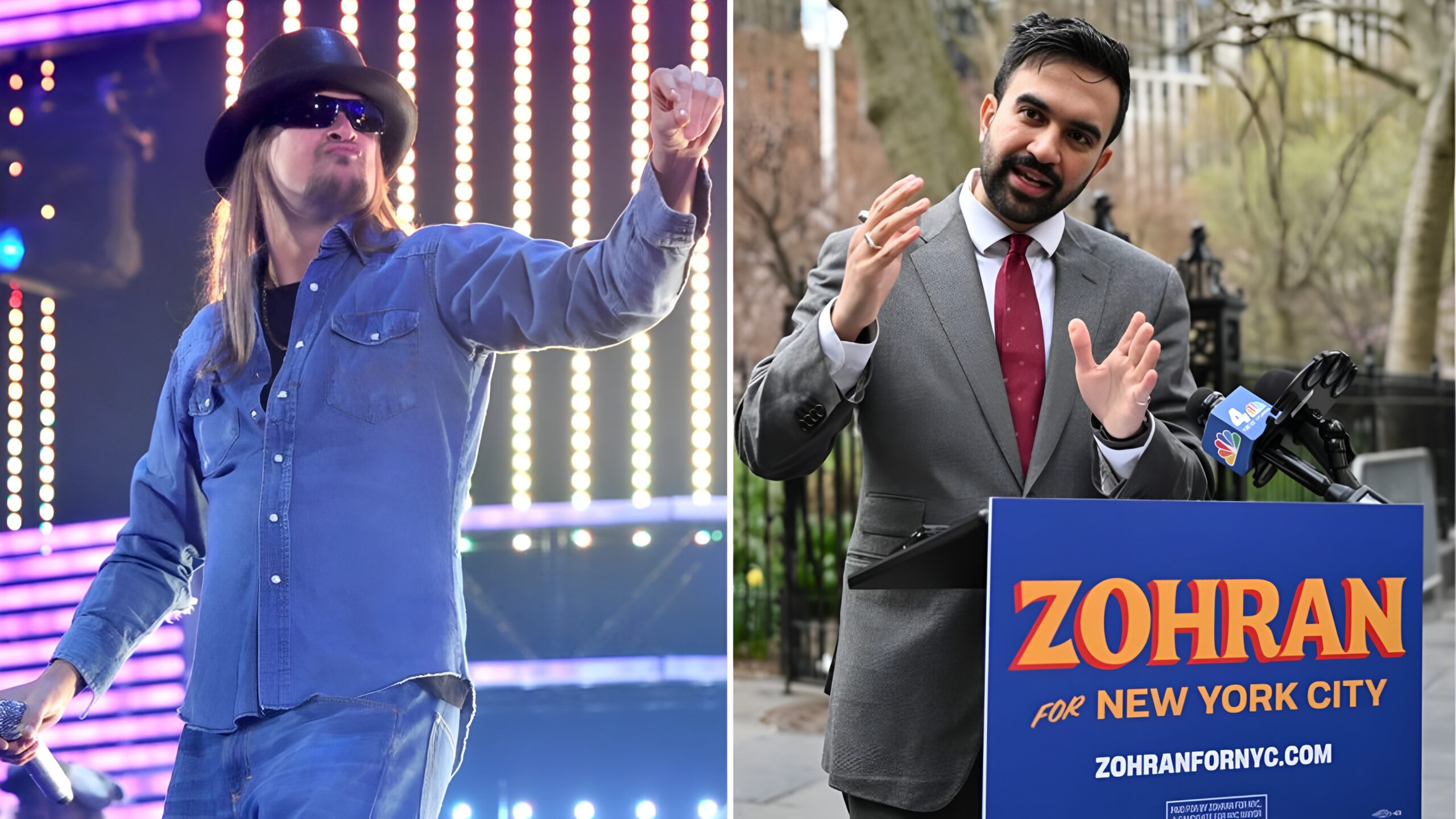 Zohran Mamdani And Kid Rock