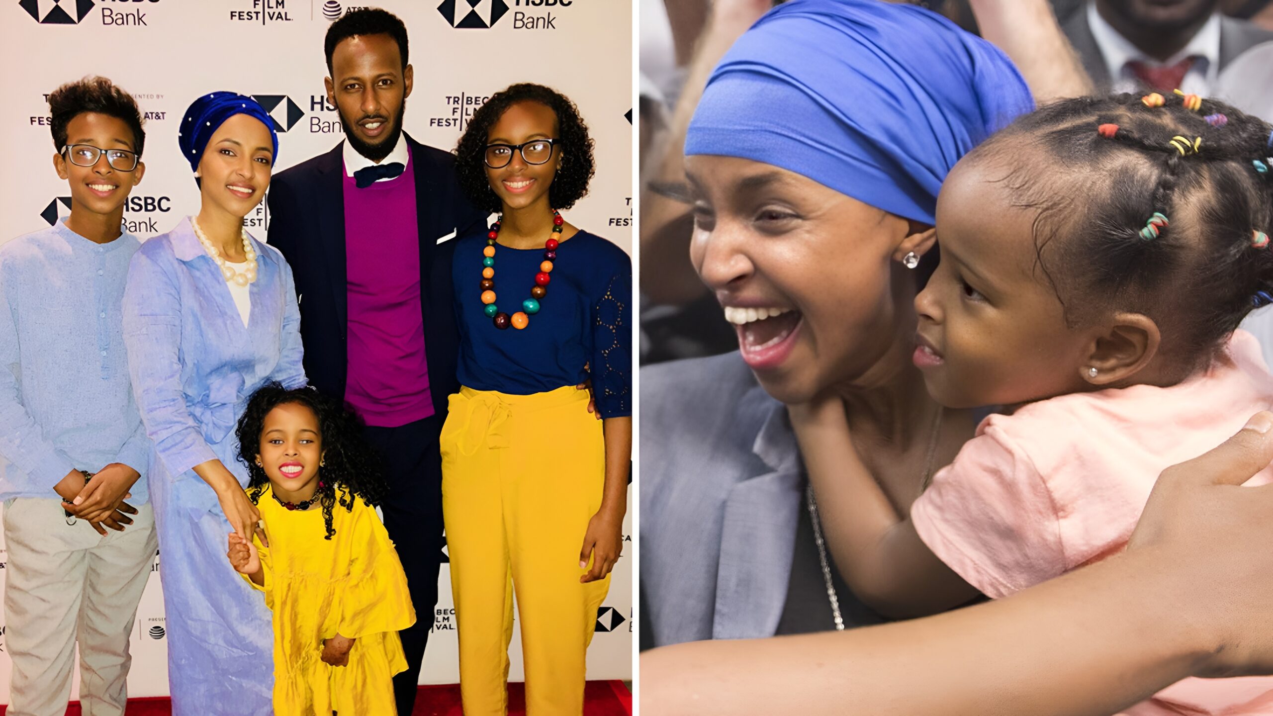 Ilhan Omar and Fam