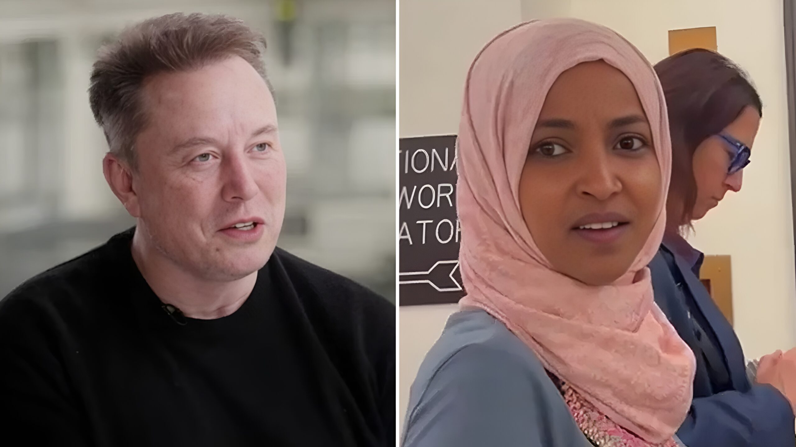 Elon Musk Ilhan omar