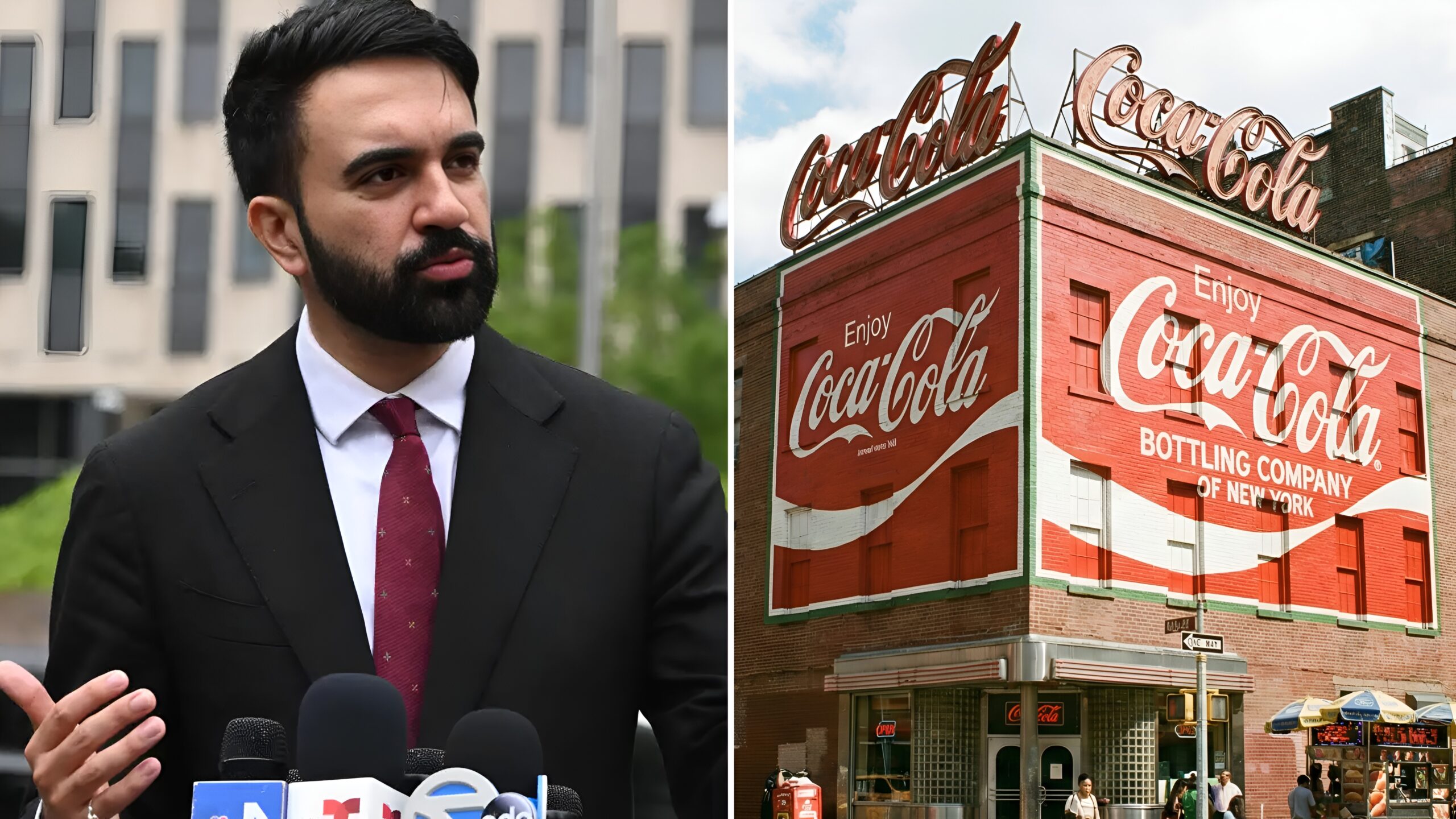 Coca Cola Zohran Mamdani