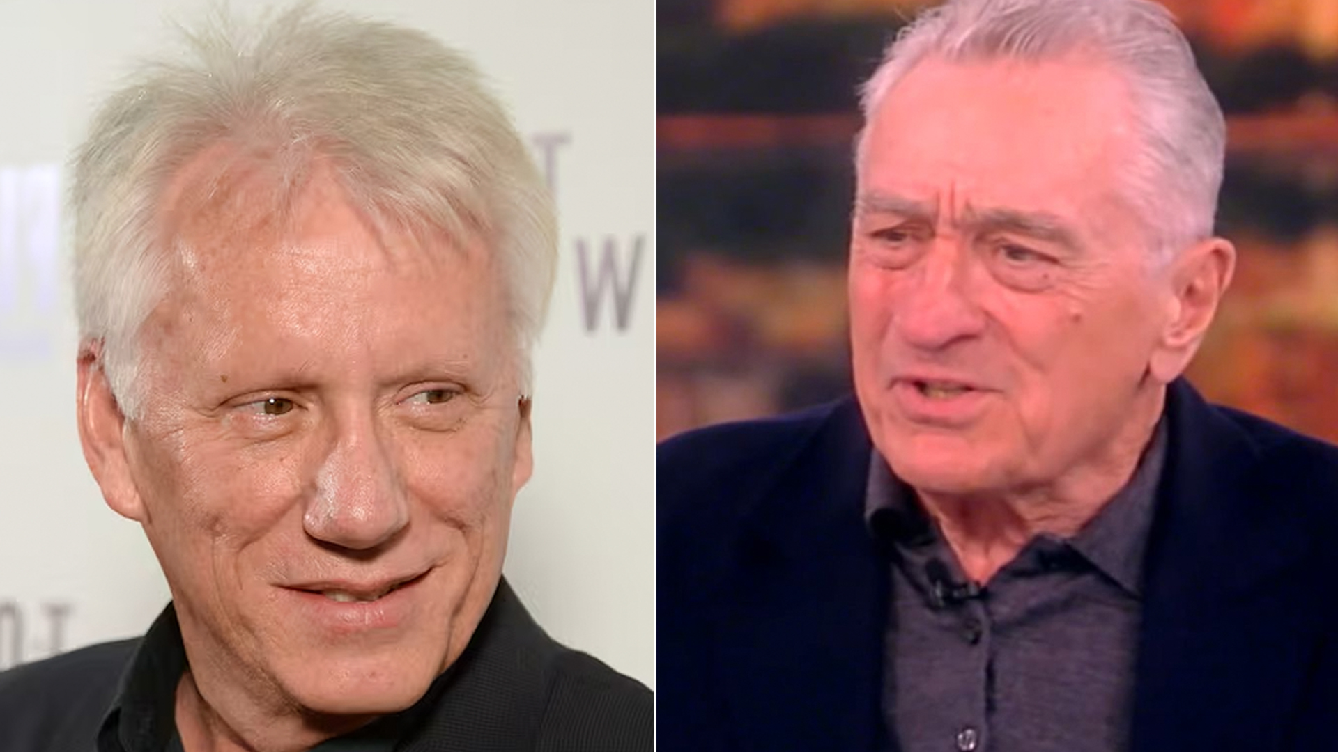 De Niro and James Woods